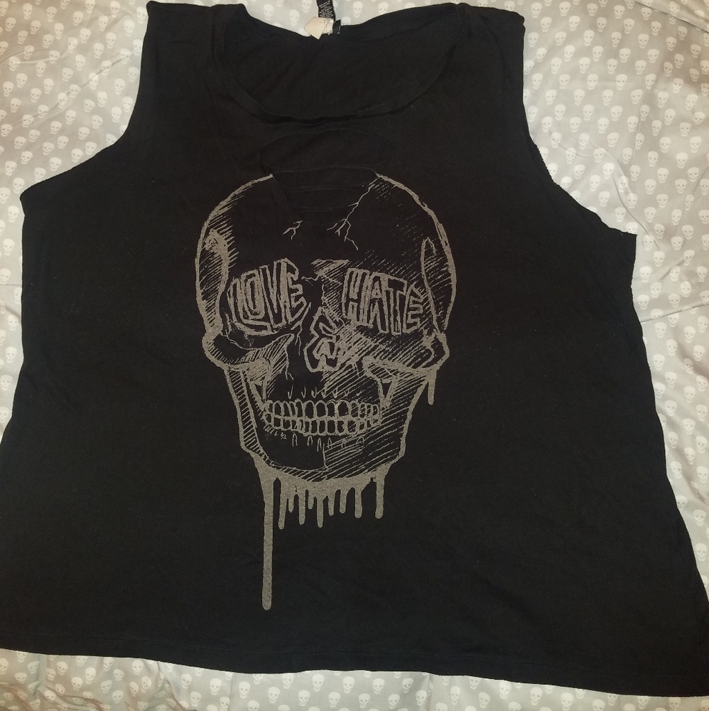 Torrid Graphic Tank Top Size 4